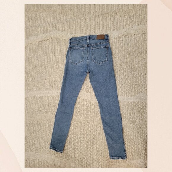 MADEWELL 10” High Rise Skinny Button Fly Jeans 26p - Picture 3 of 4